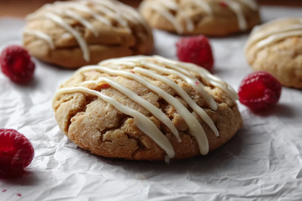 Raspberry Cheesecake Cookies