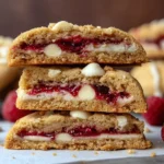 Raspberry Cheesecake Cookies