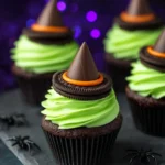 Witch Hat Chocolate Cupcakes