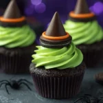 Witch Hat Chocolate Cupcakes
