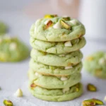 Soft and Chewy Pistachio Pudding Cookies