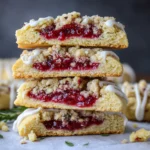 Cranberry Orange Chevre Cookies