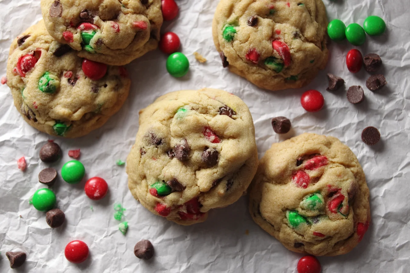 Soft Christmas Pudding Cookies