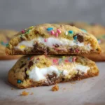 Chocolate Chip Peep Stuffed Easter Cookies