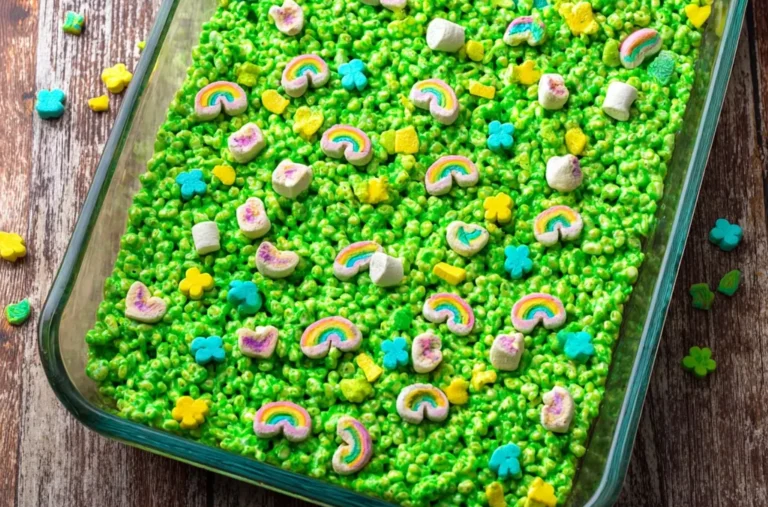 St. Patrick’s Day Lucky Charms Cereal Bars