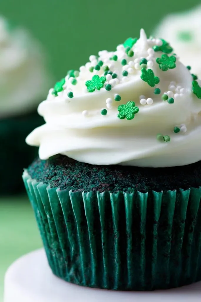 Green Velvet Cake and Cupcakes