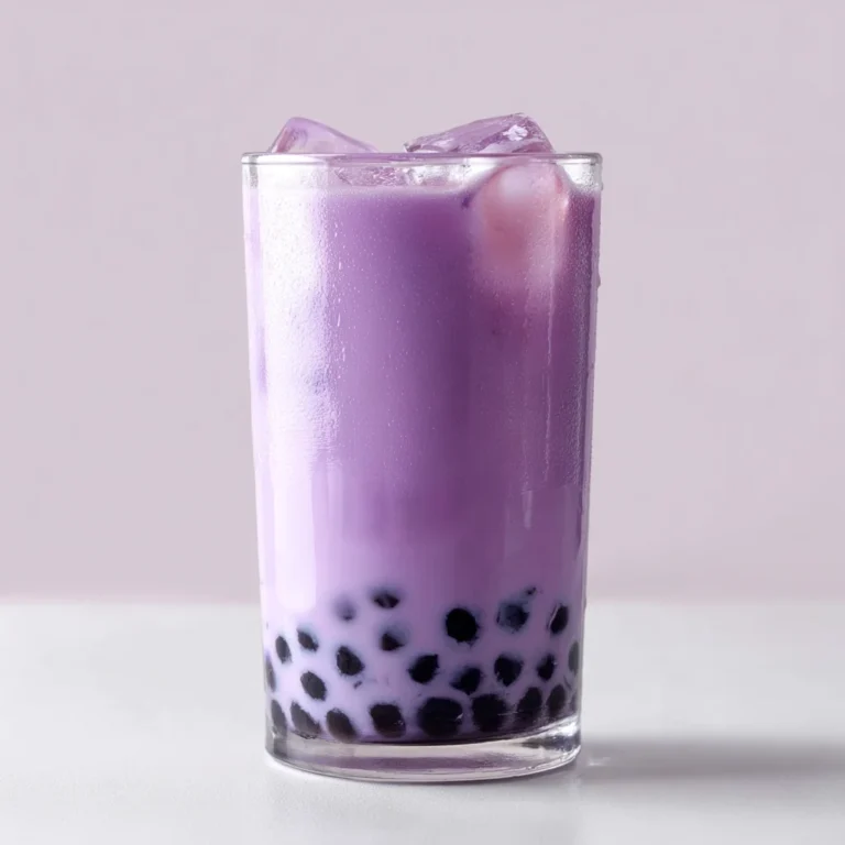 Homemade Taro Milk Tea