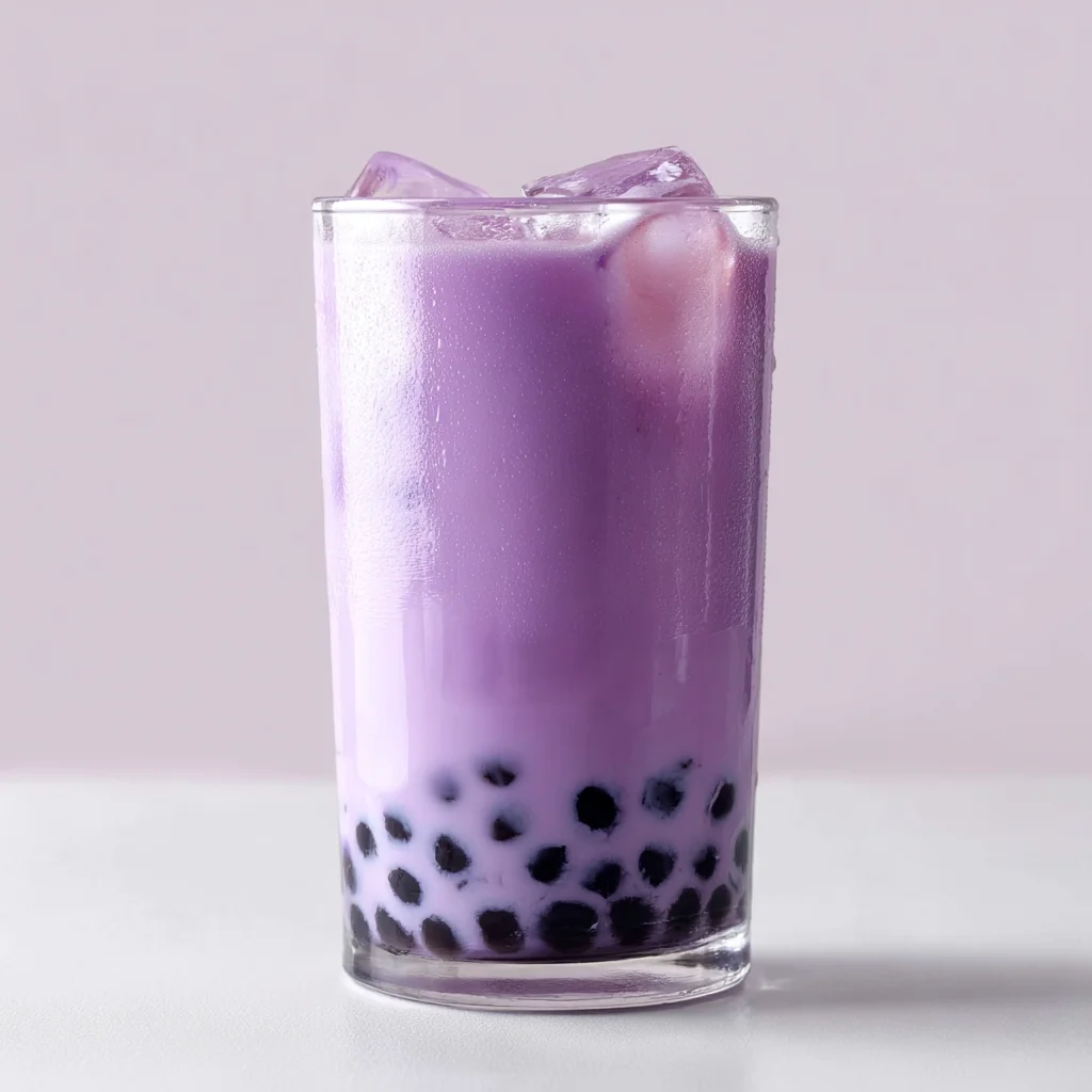 Homemade Taro Milk Tea