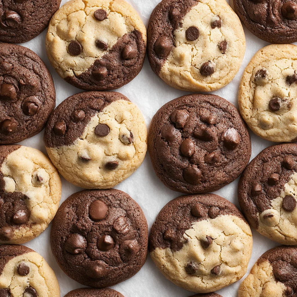 Soft & Chewy Brookie Cookies