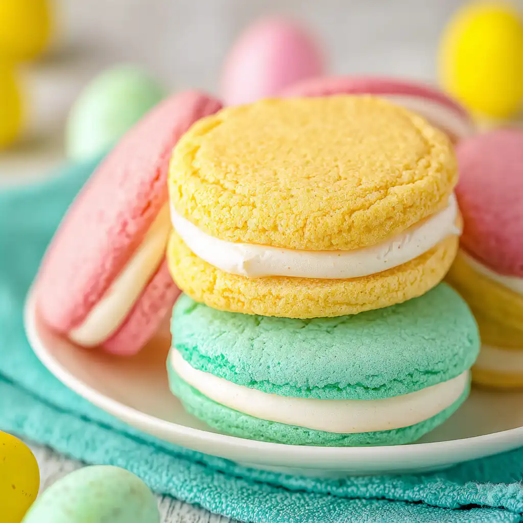 Easter Sugar Cookies (Sandwich Cookies Recipe)