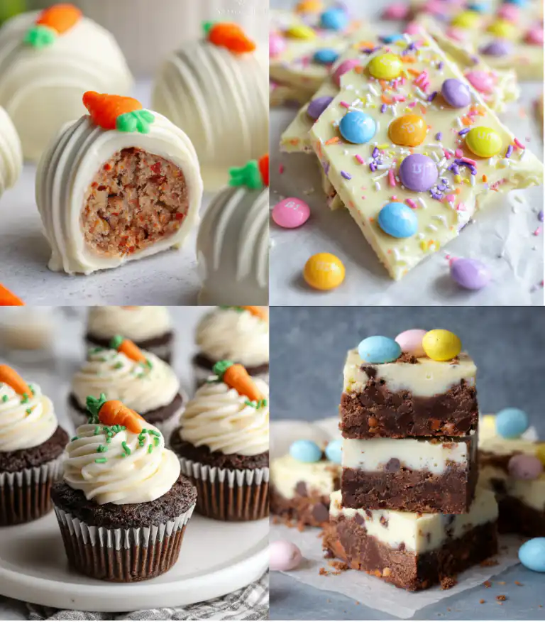 Easter Treats, Snacks & Sweet Desserts