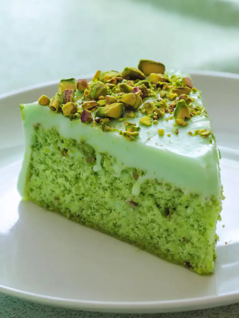 Moist Pistachio Cake Recipe
