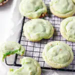 Green Pistachio Pudding Cookies