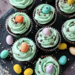 Speckled Egg Easter Cupcakes