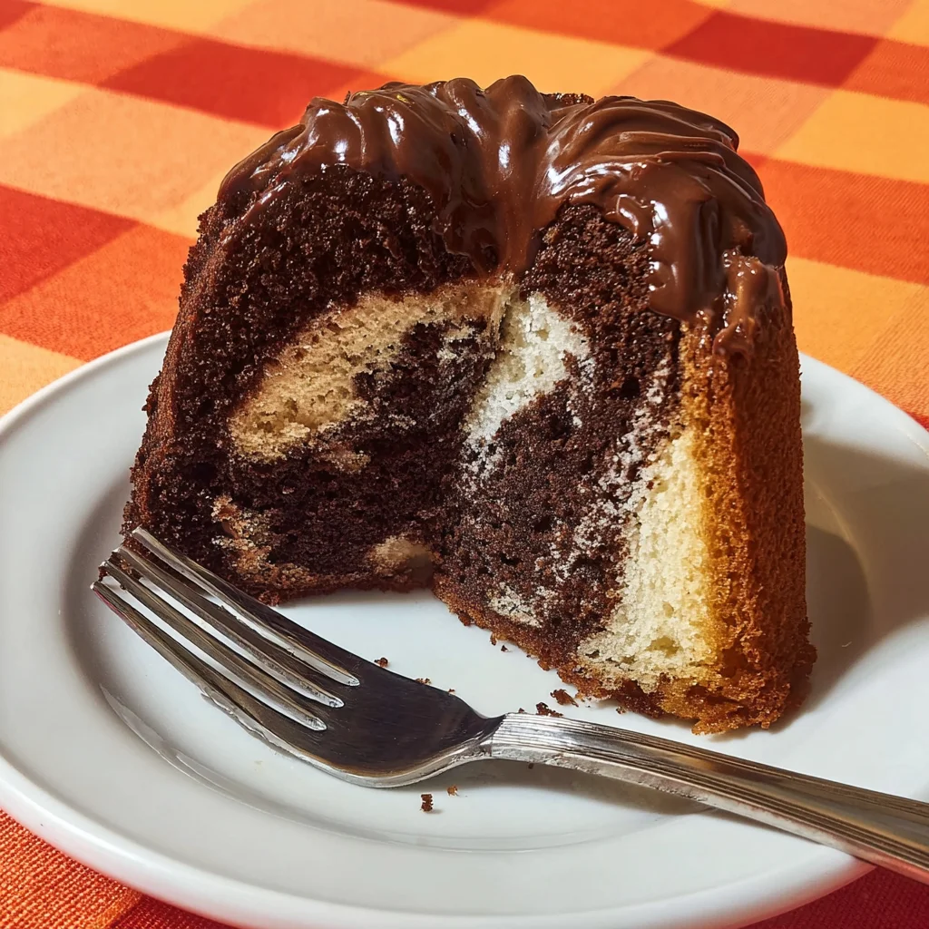 Marble Bundt Cake