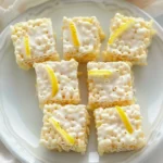 Zesty Lemon Rice Krispie Treats
