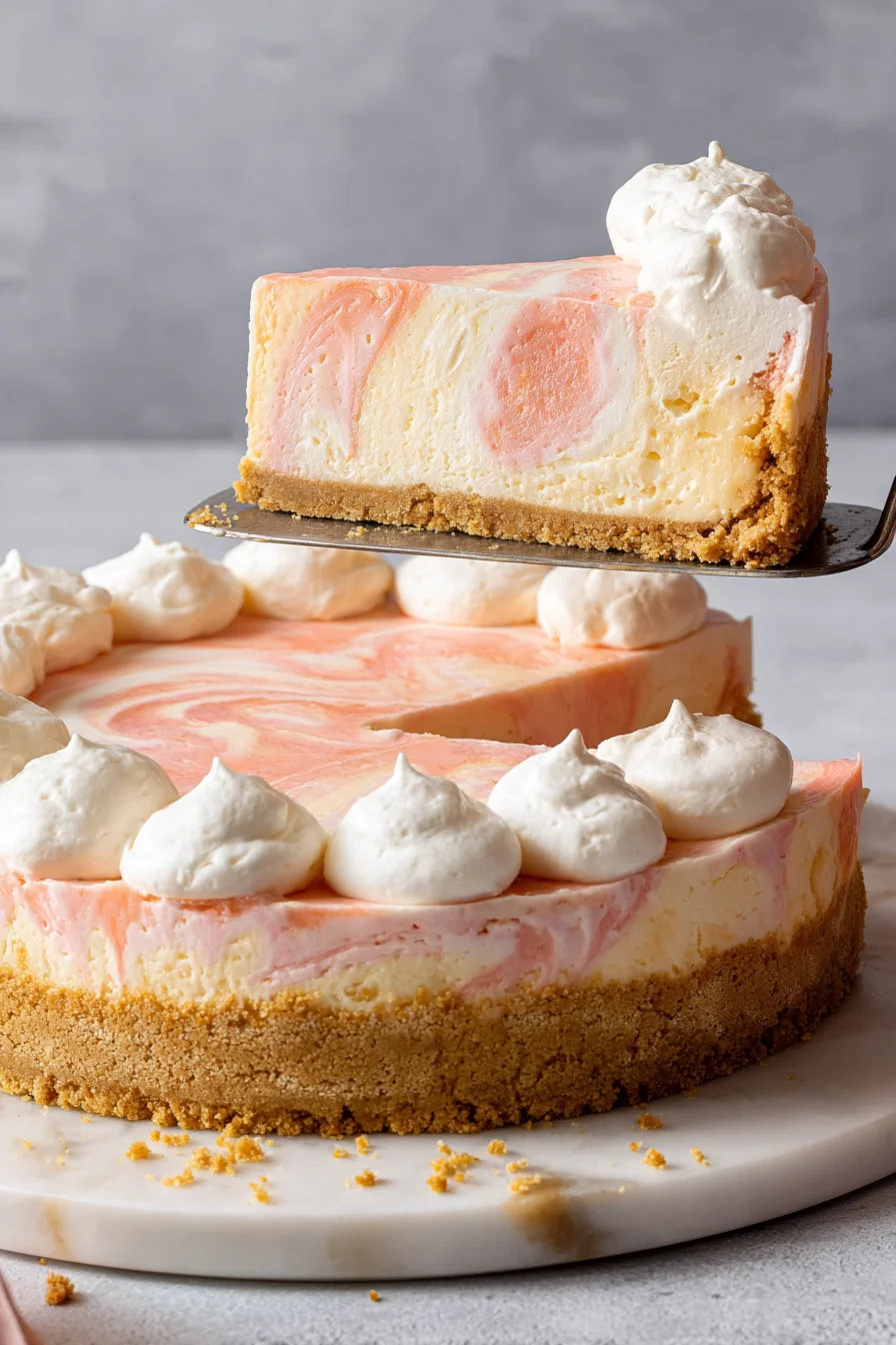 No-Bake Orange Creamsicle Cheesecake