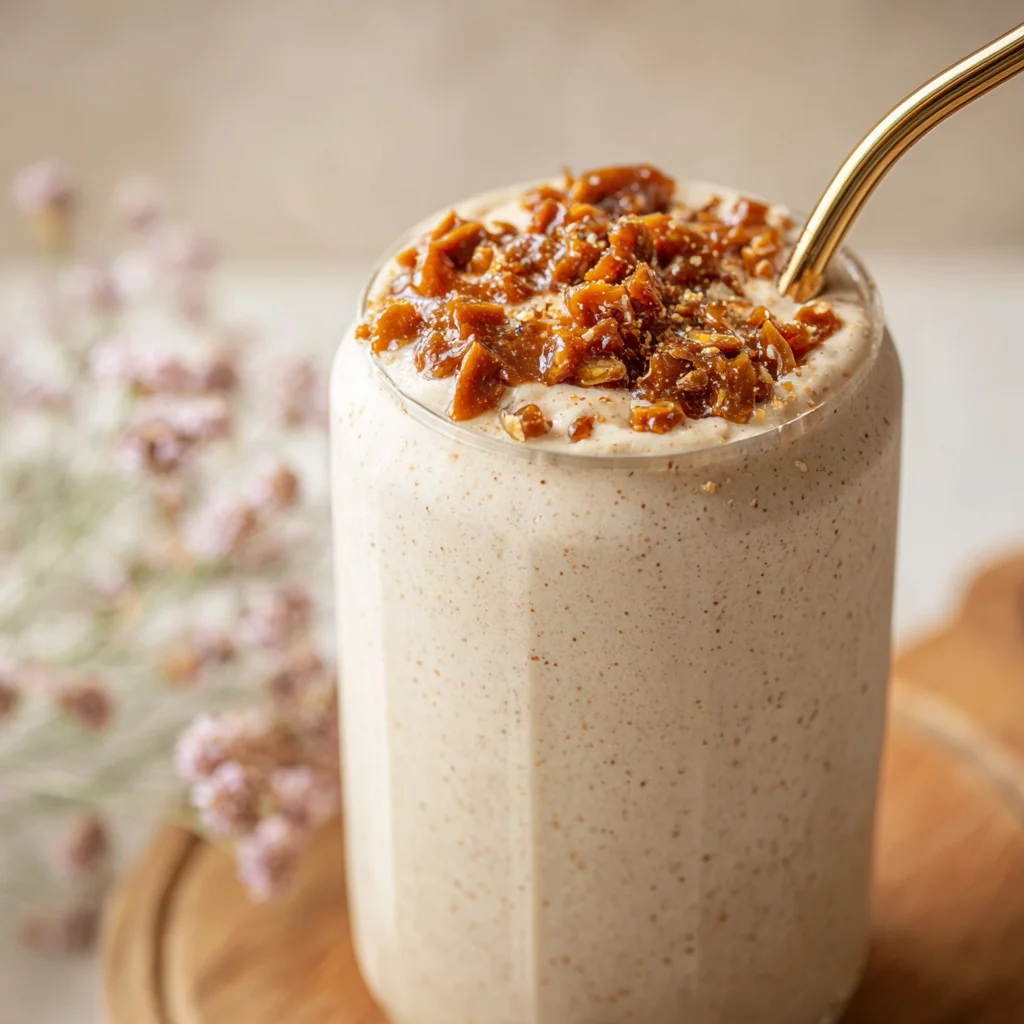 Thick and Creamy High-Protein Date Shake