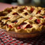 Orange Rhubarb Pie