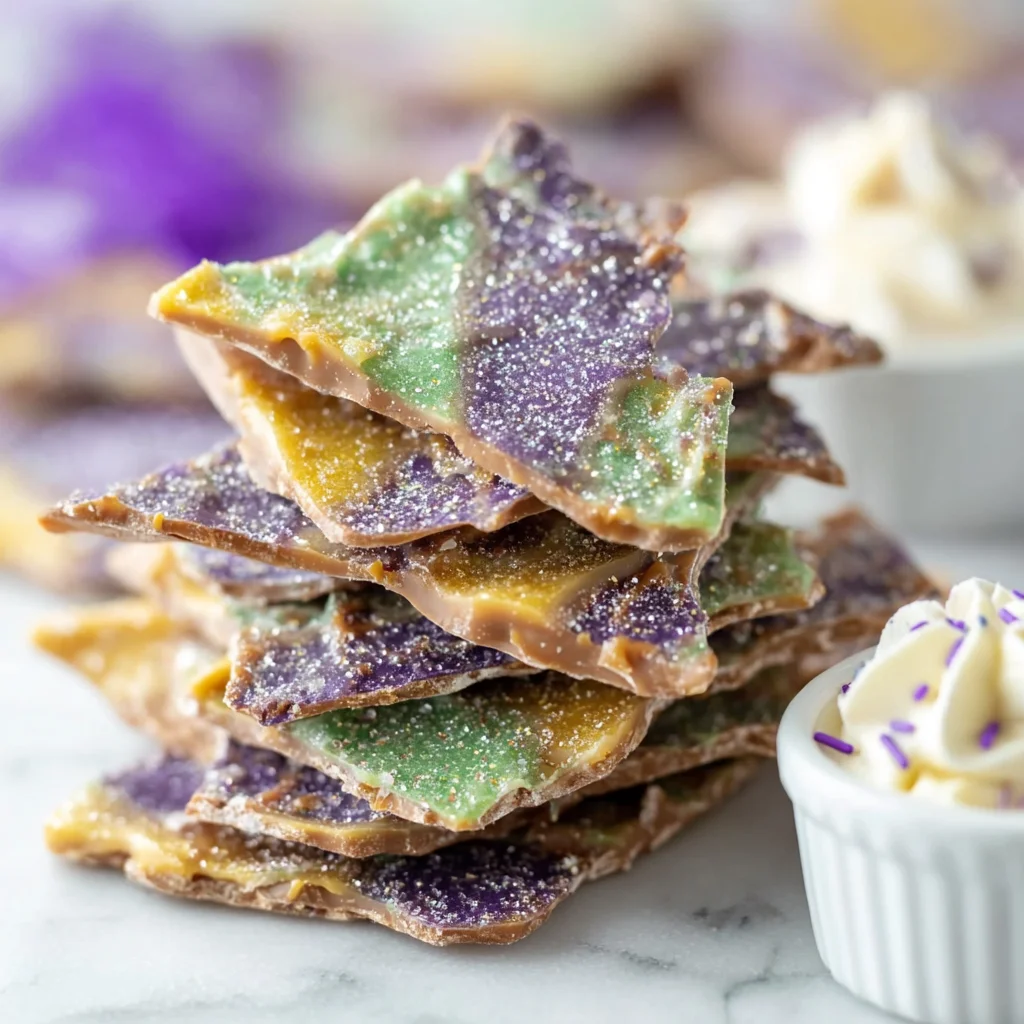 King Cake Toffee