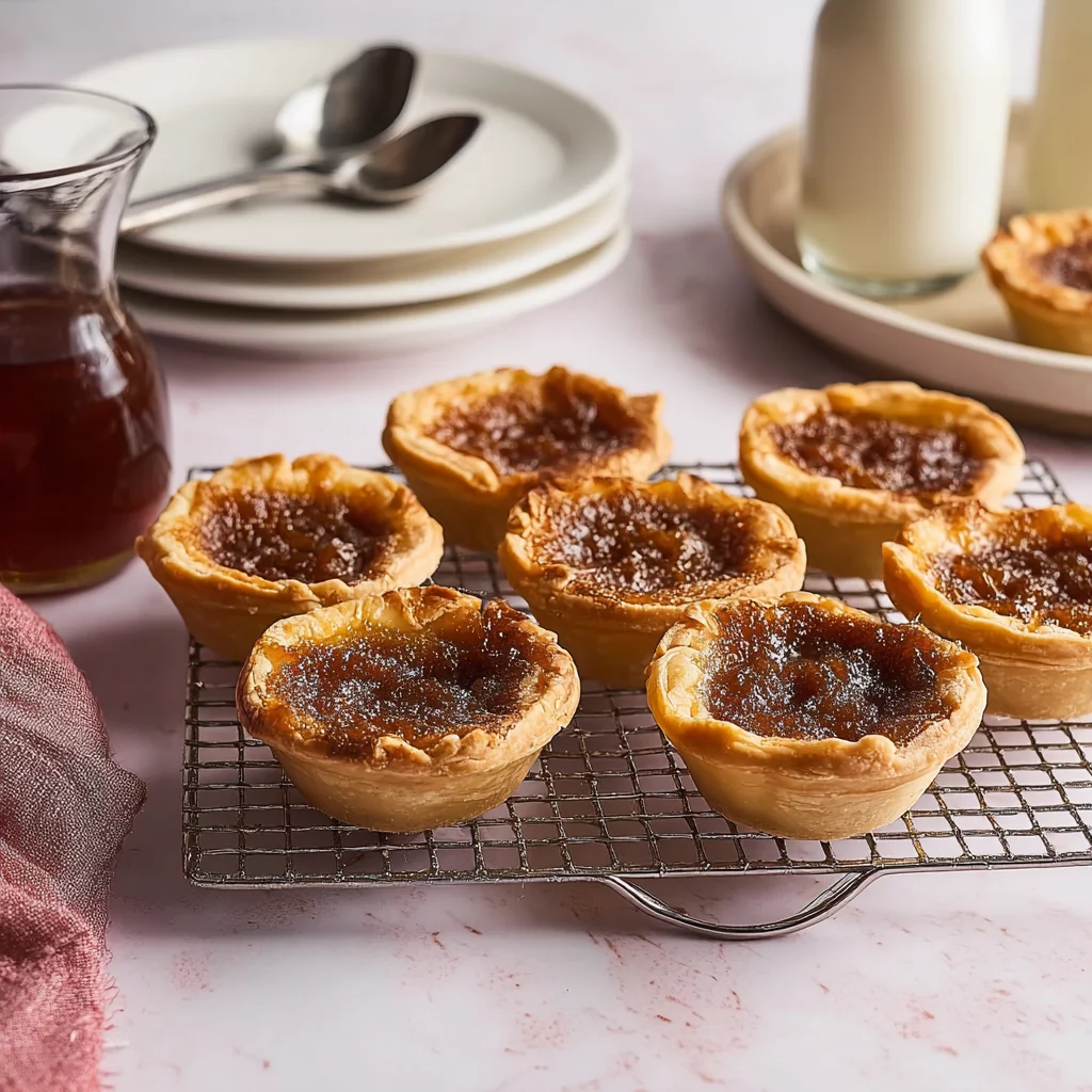 Canadian Maple Butter Tarts Recipe