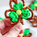 Shamrock Pretzel Bites