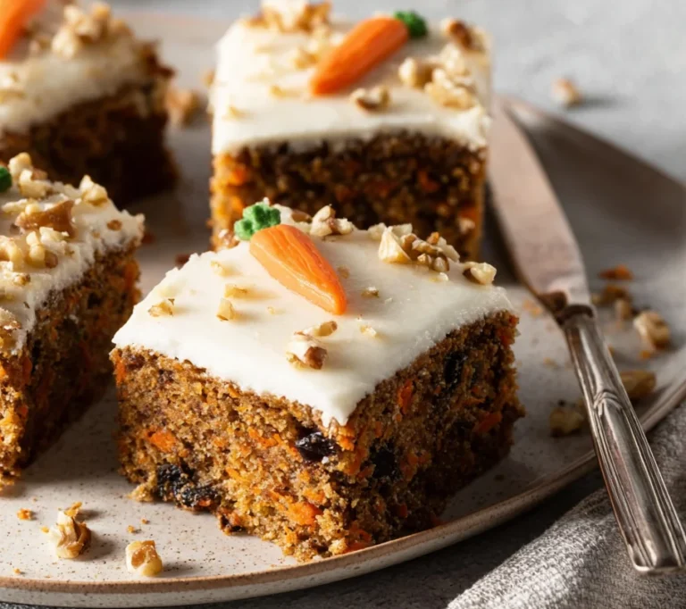 Carrot Pineapple Walnut Cake