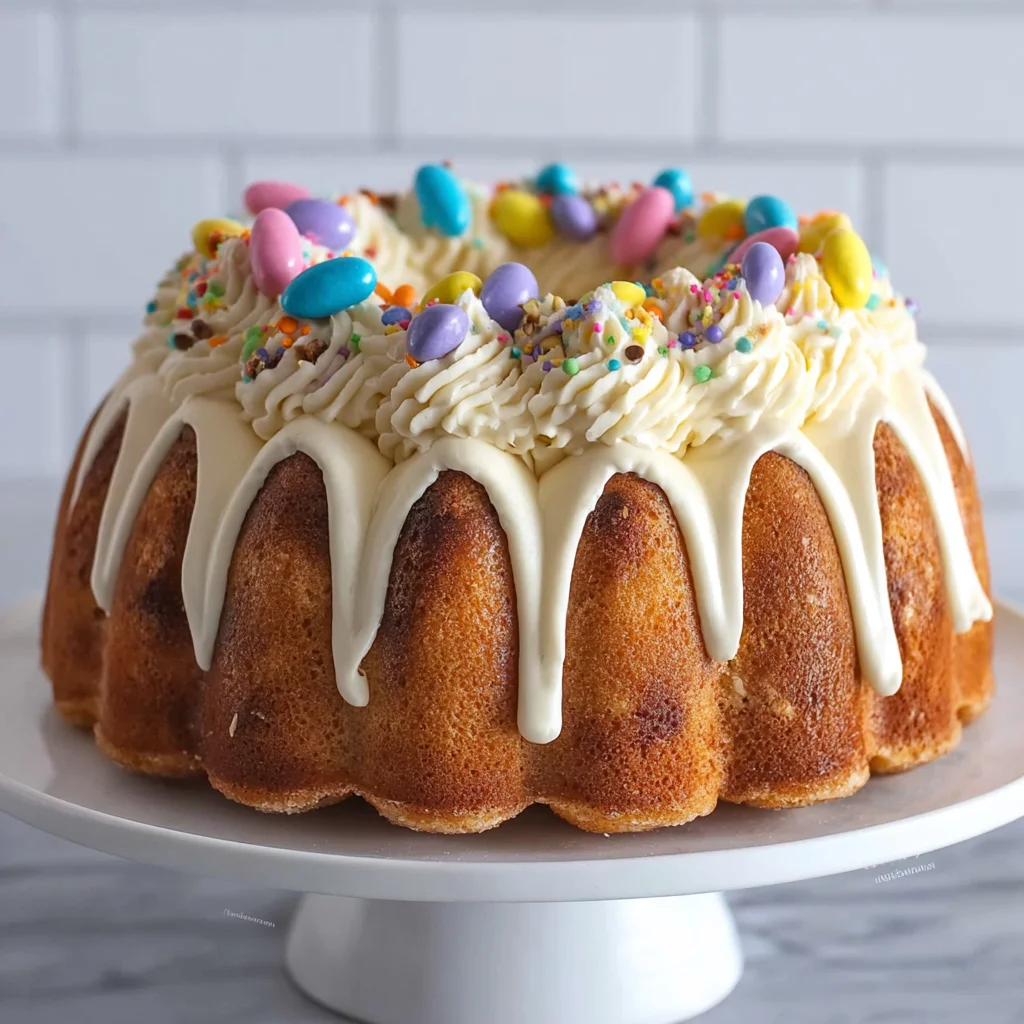 Easter Bundt Cake