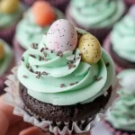 Speckled Egg Easter Cupcakes