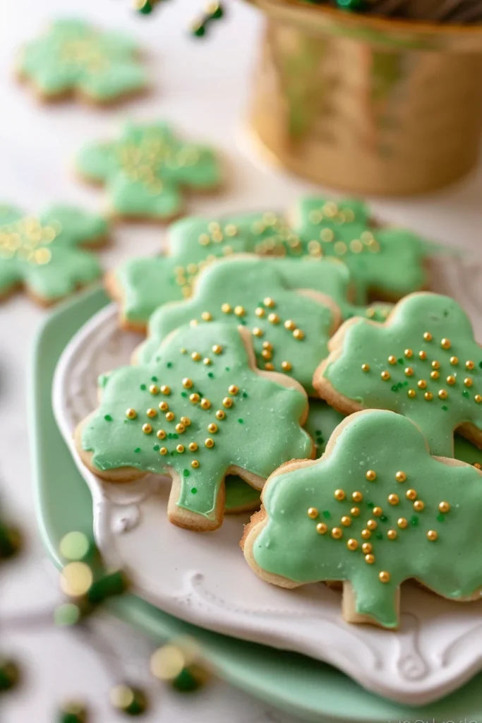 St. Patrick's Day Sugar Cookies