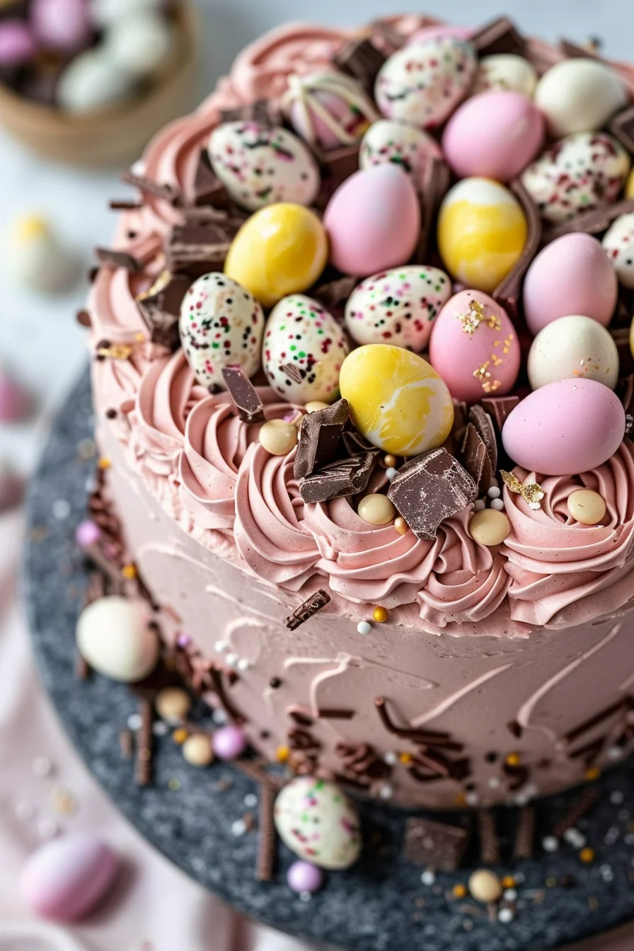 Mini Egg Speckled Cake