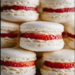 Strawberry Cheesecake Macarons