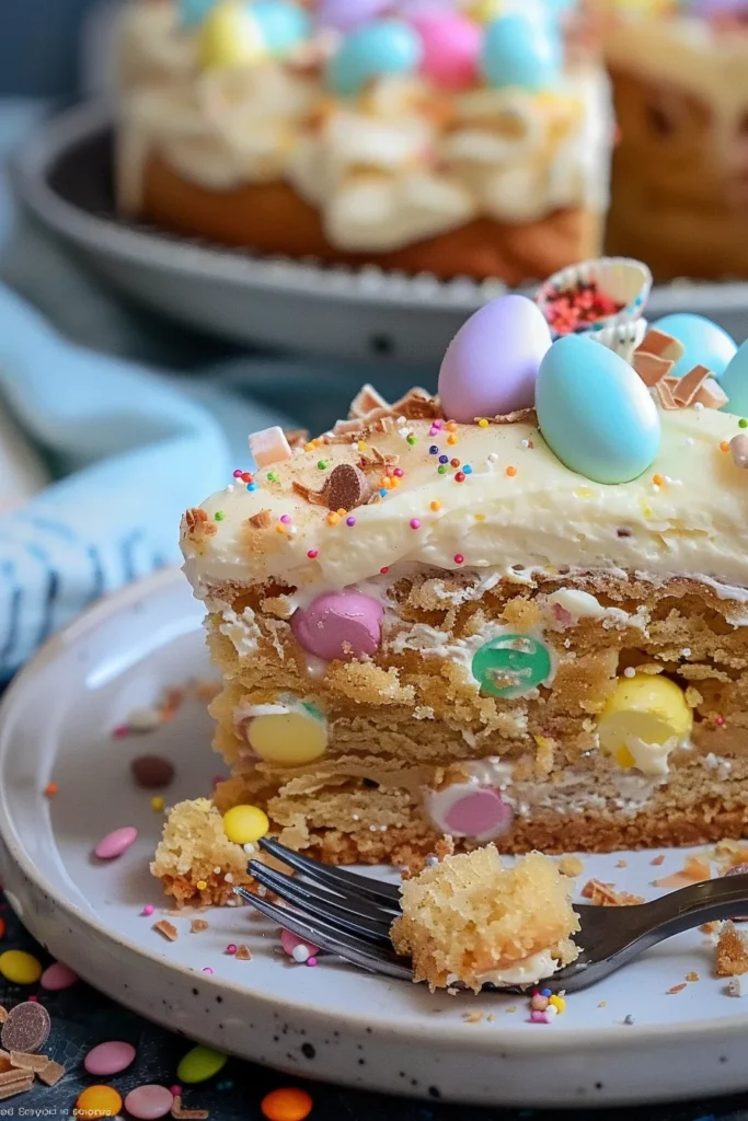 Easter Chocolate Cookie Cake