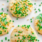 St. Patrick's Day Sprinkle Cookies