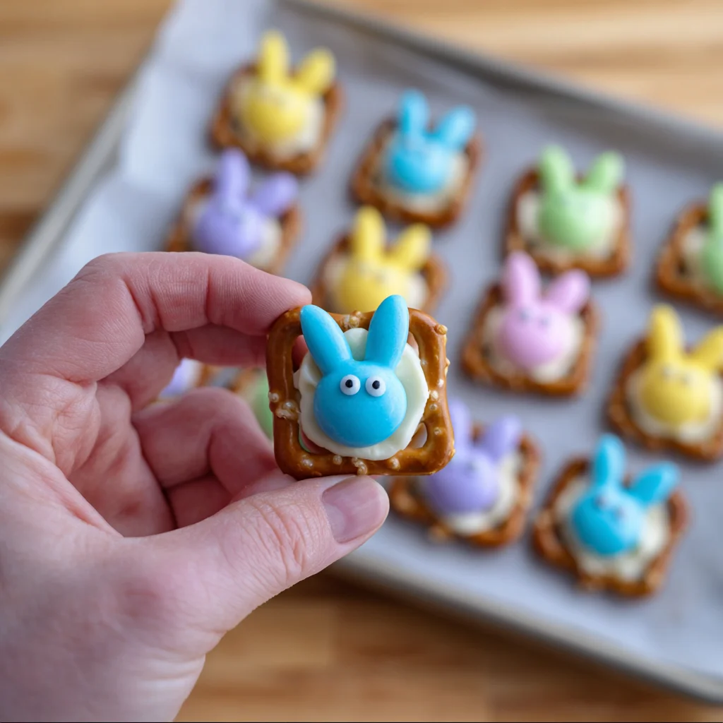Bunny Pretzel Treats