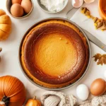 Pumpkin Basque Cheesecake