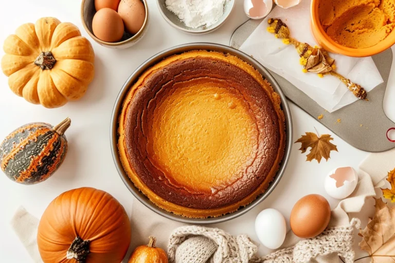Pumpkin Basque Cheesecake