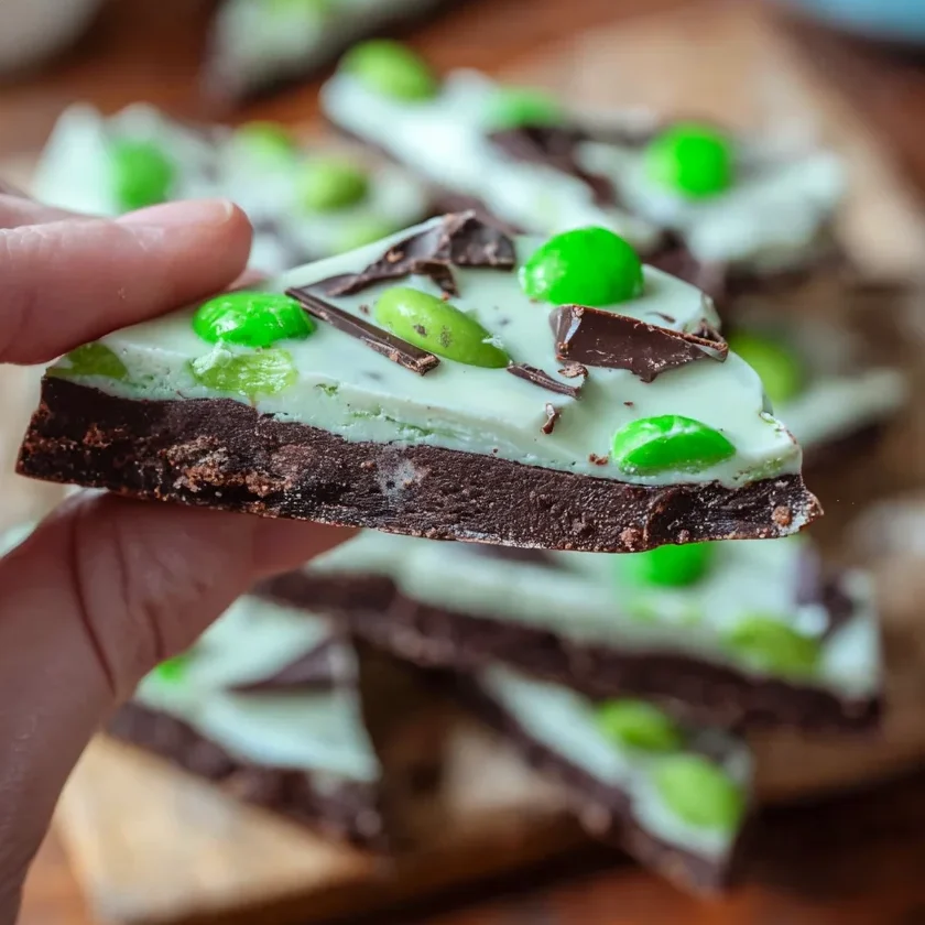 Mint Oreo Chocolate Bark