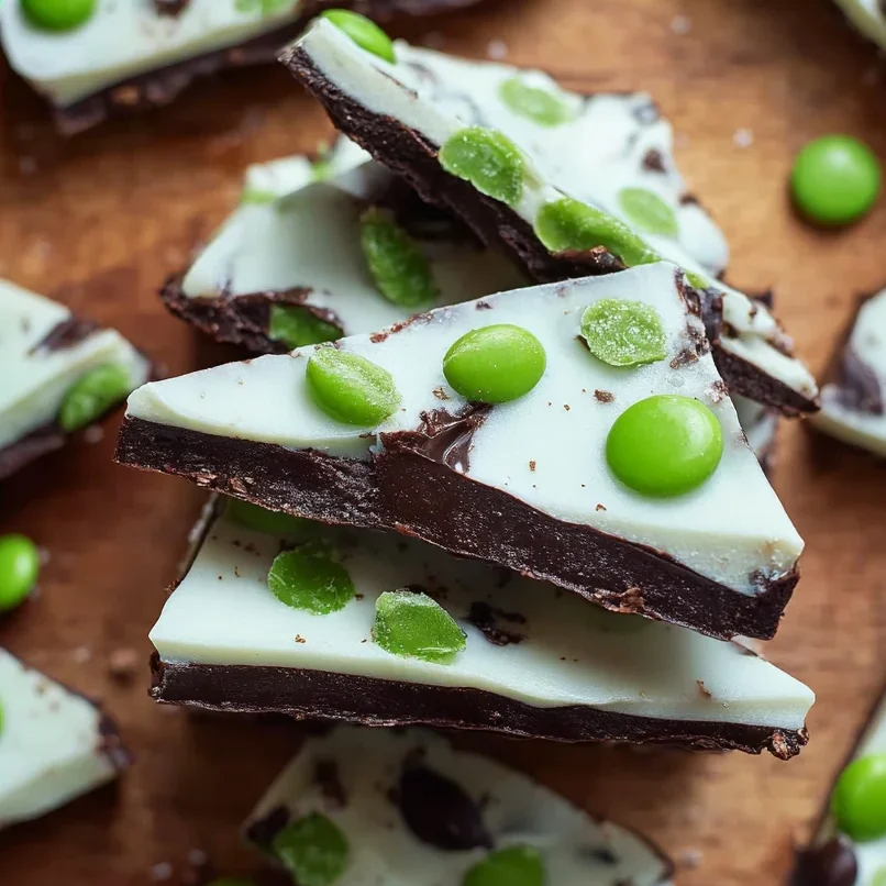 Mint Oreo Chocolate Bark