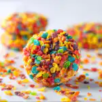Giant Glazed Fruity Pebbles Cookies