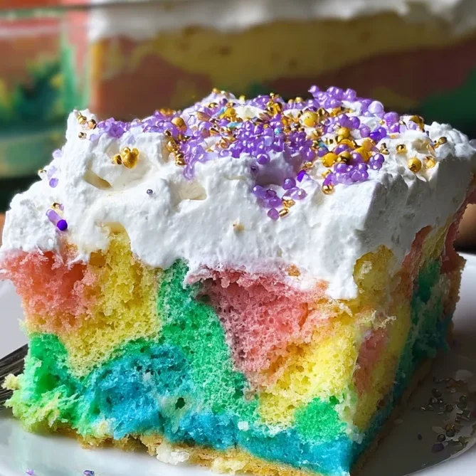 Easter Poke Cake