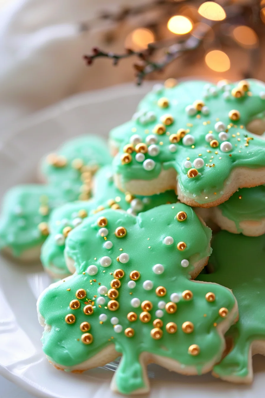 St. Patrick's Day Sugar Cookies
