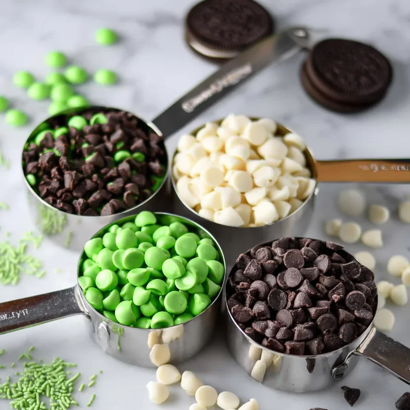 Mint Oreo Chocolate Bark