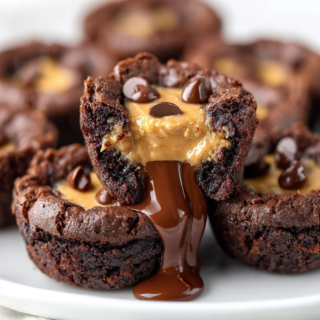 Peanut Butter Brownie Bites 