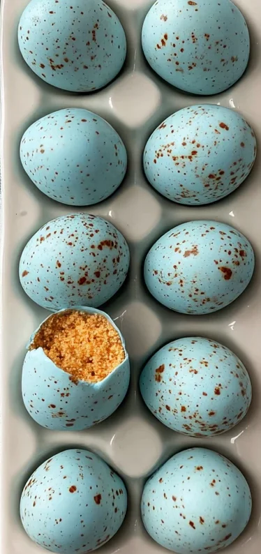 Robin's Egg Peanut Butter Eggs