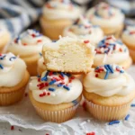 Mini Vanilla Cupcake Bites