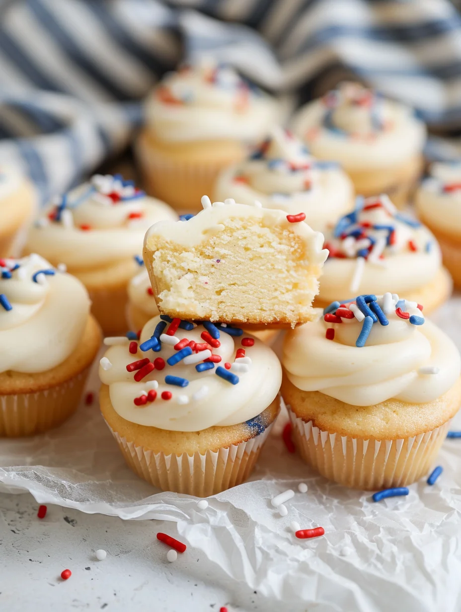 Mini Vanilla Cupcake Bites