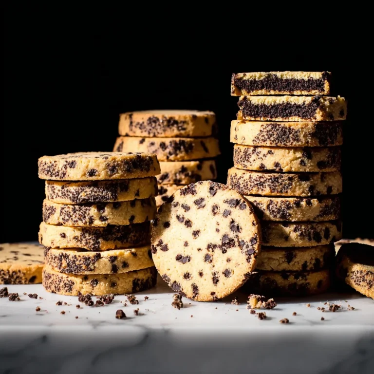 Easy Oreo Slice and Bake Cookies (Cookies and Cream)