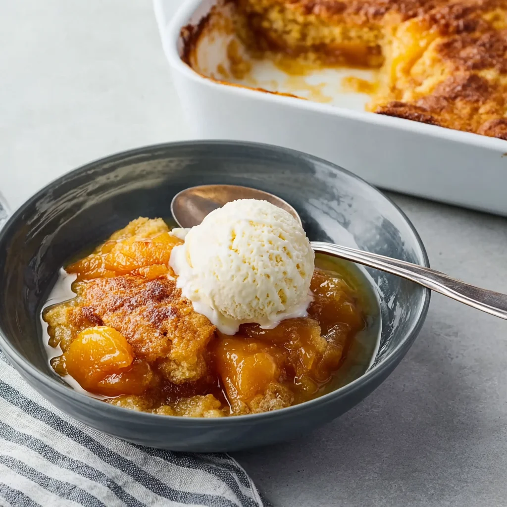 Fresh Peach Cobbler