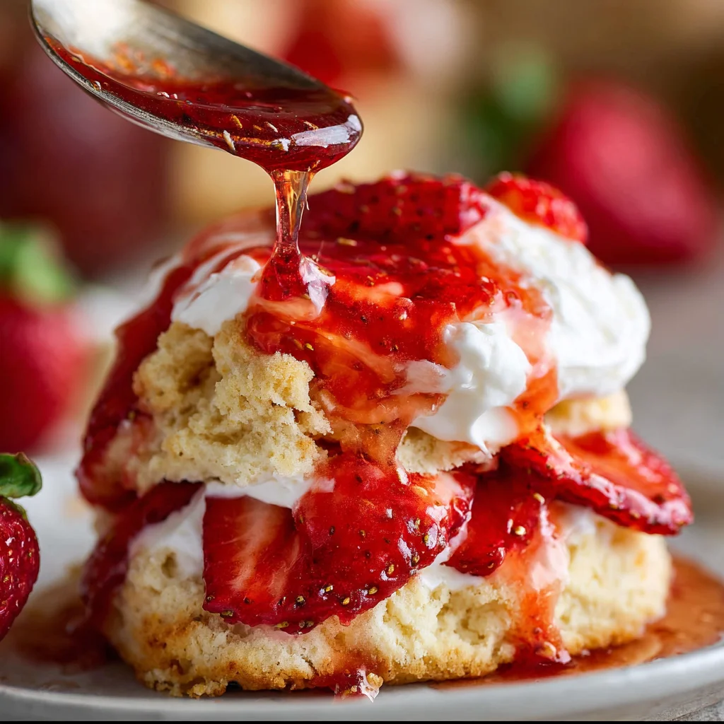 Fresh Strawberry Shortcake